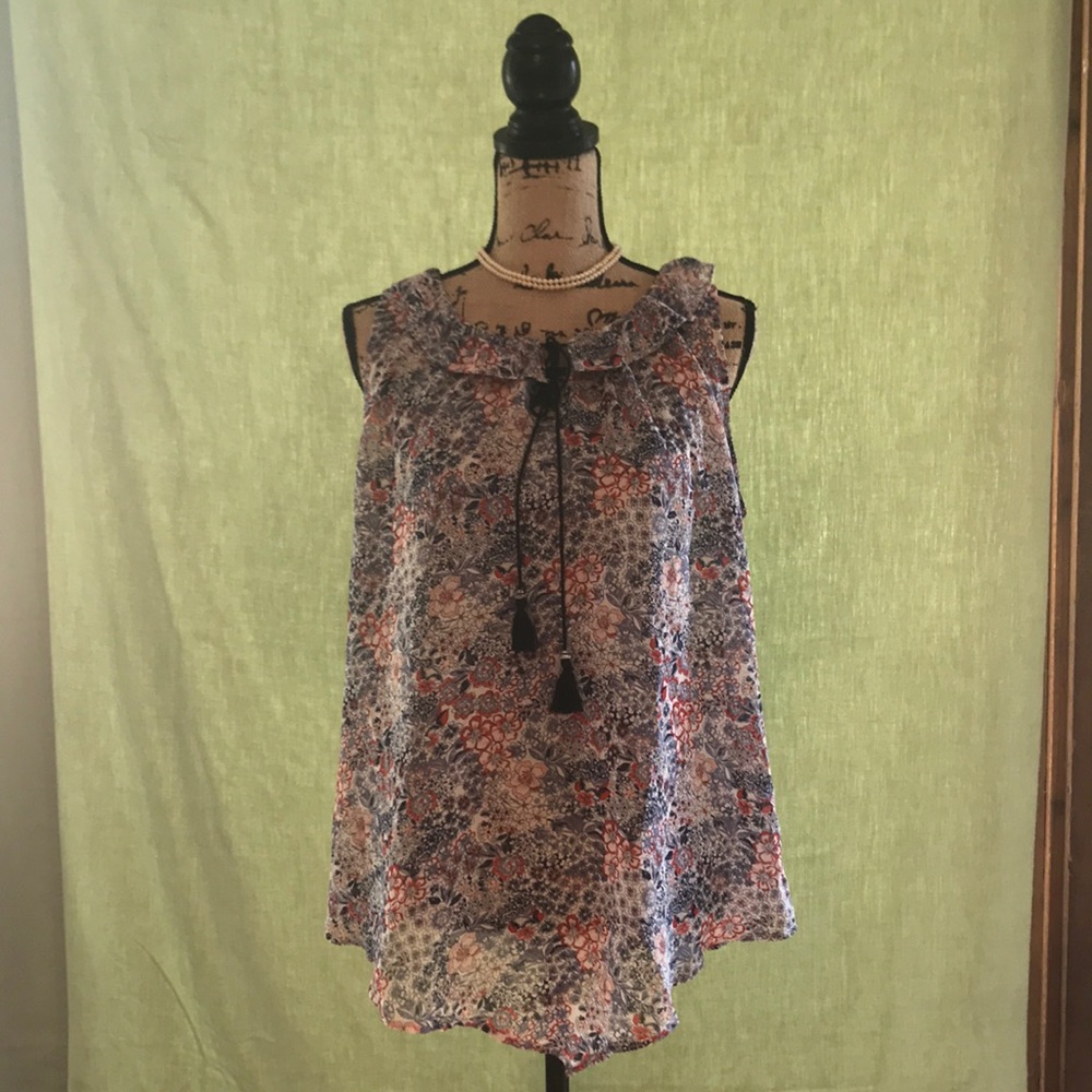 •BUNDLE ONLY• NEW DIRECTIONS SHEER BLOUSE